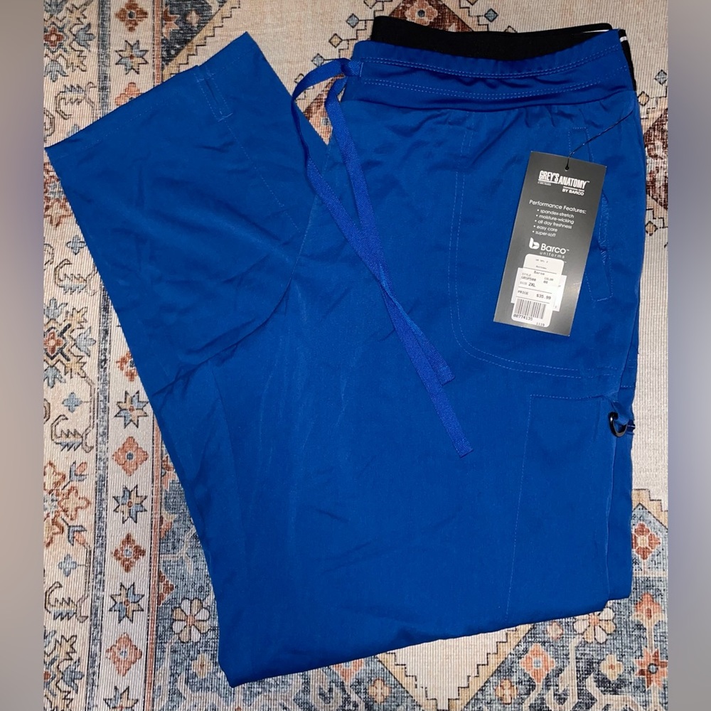 88) NWT GREY'S ANATOMY BYBARCO Spandex Stretch Kim Straight Leg Pant